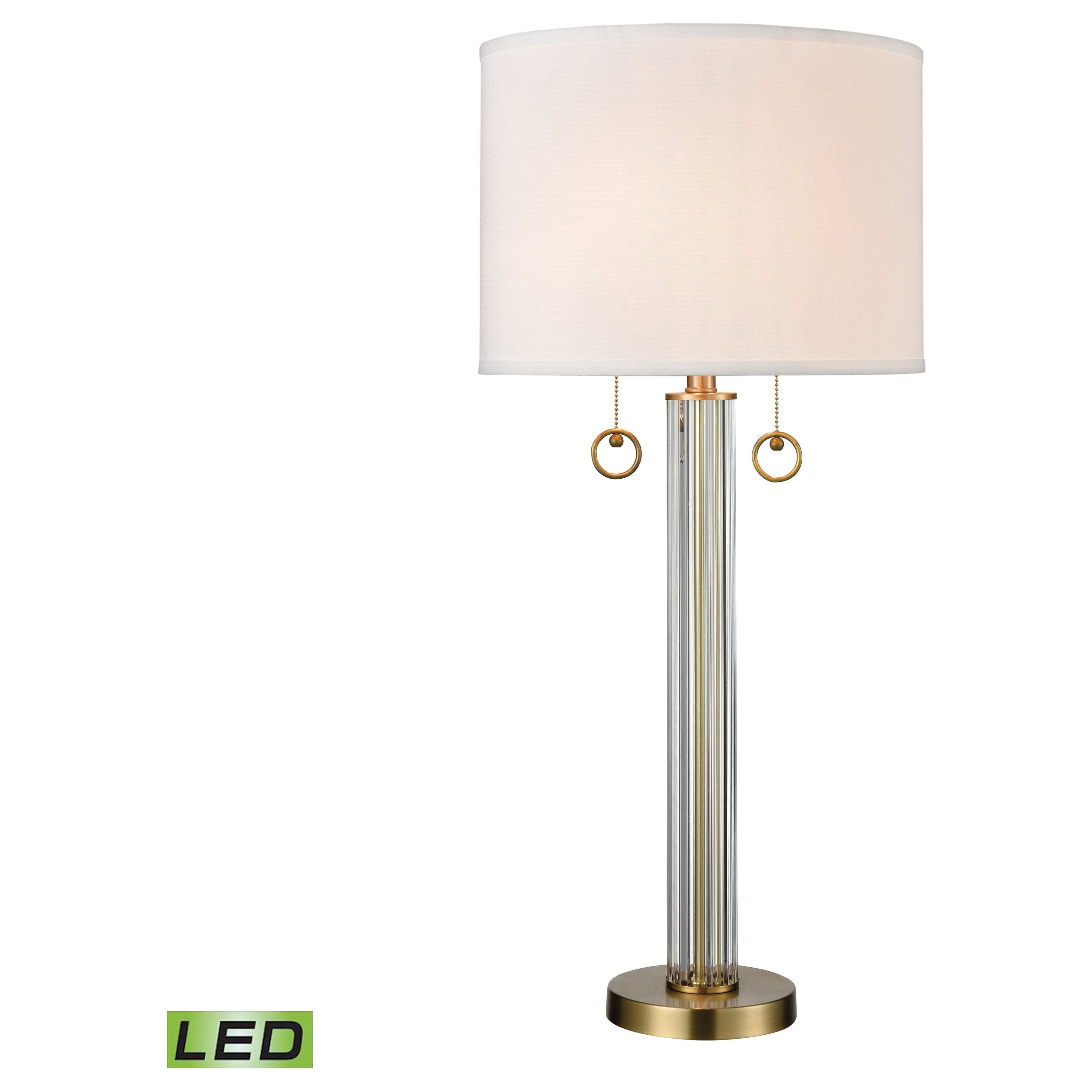 Cannery Row 34" High 2-Light Table Lamp