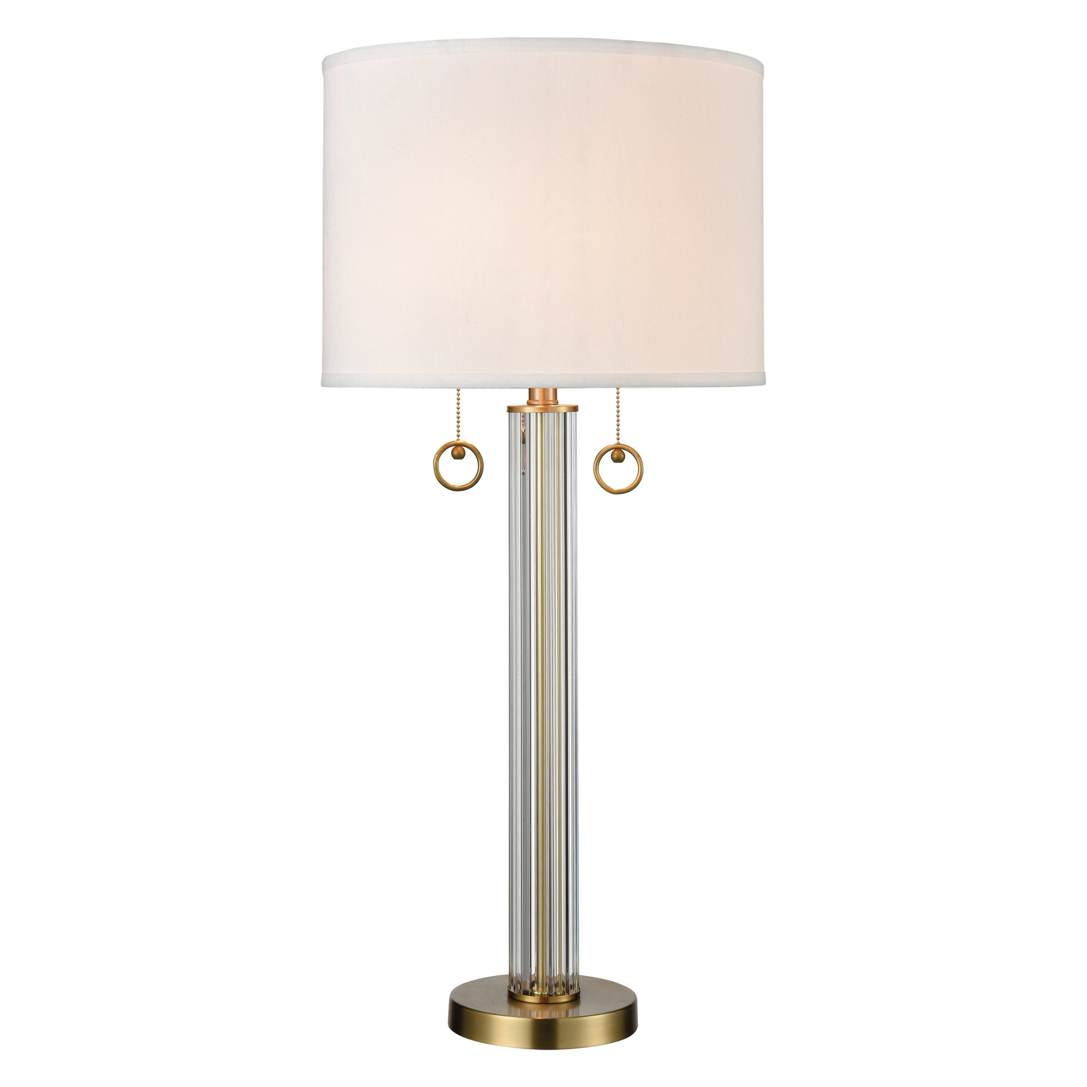 Cannery Row 34" High 2-Light Table Lamp