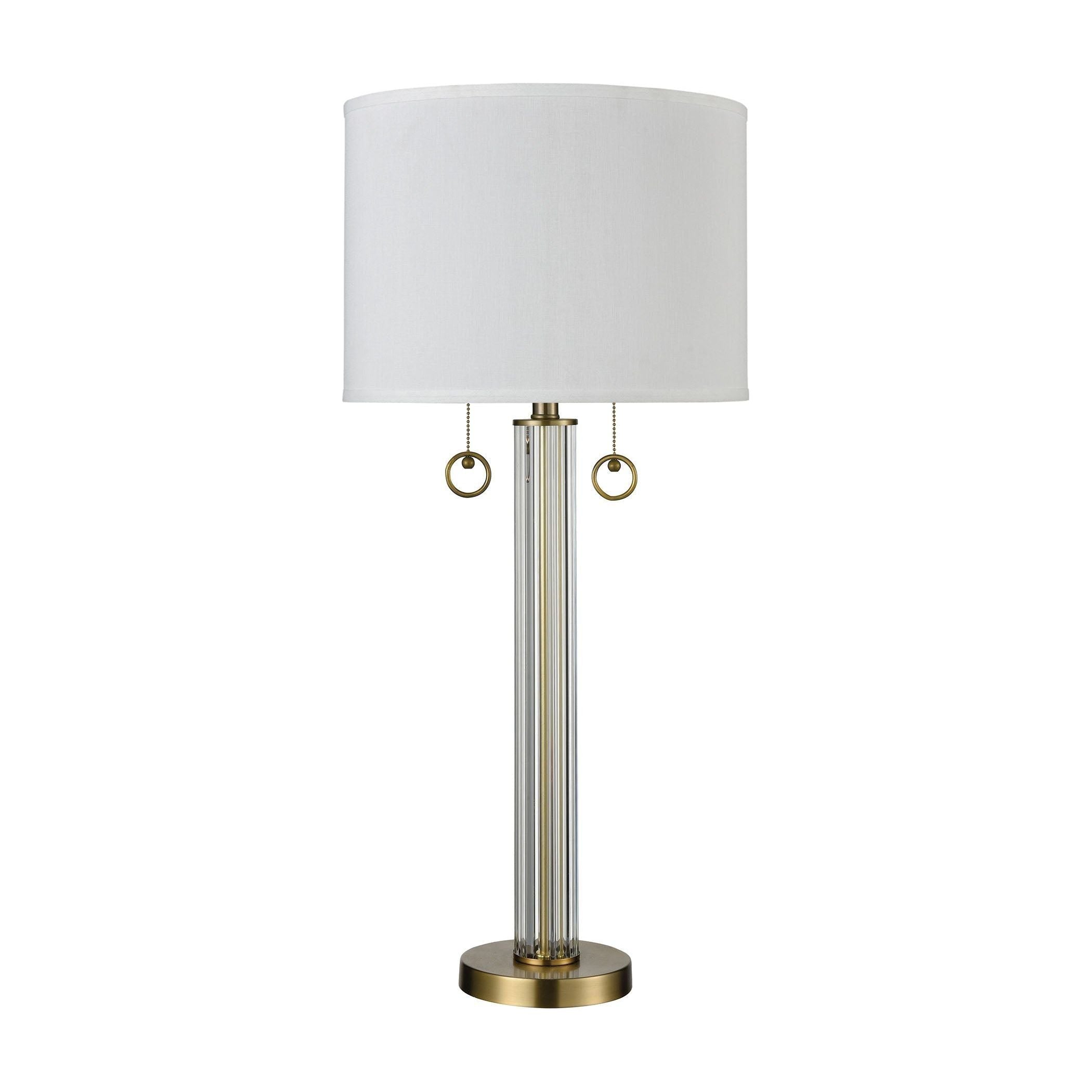 Cannery Row 34" High 2-Light Table Lamp