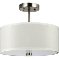 Dayna Shade Pendants Two Light Flush / Semi Flush Convertible