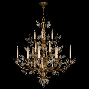 Crystal Laurel 57" Round Chandelier