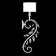 Crystal Laurel 33" Sconce