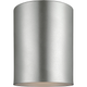 Outdoor Cylinders One Light Outdoor Ceiling Flush Mount