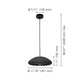Barlaston 18" 1-Light Pendant
