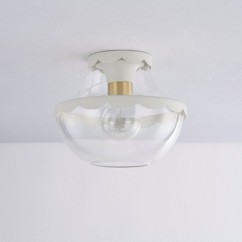 Alaina 1-Light Semi Flush