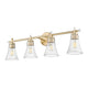Belle 4-Light Vanity