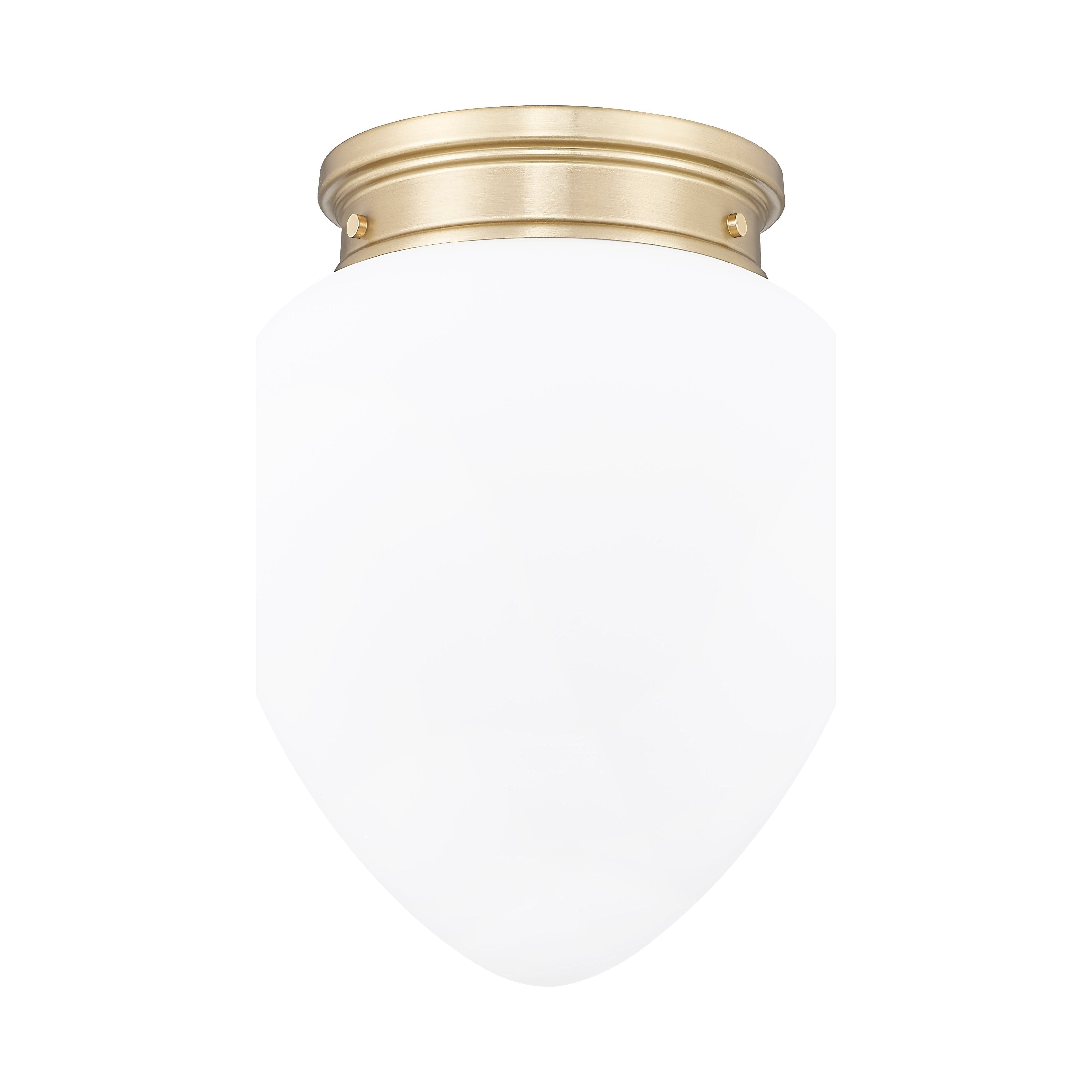 Gideon 1-Light 12" Flush Mount