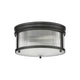 Carnaby 2-Light 13" Round Flush Mount