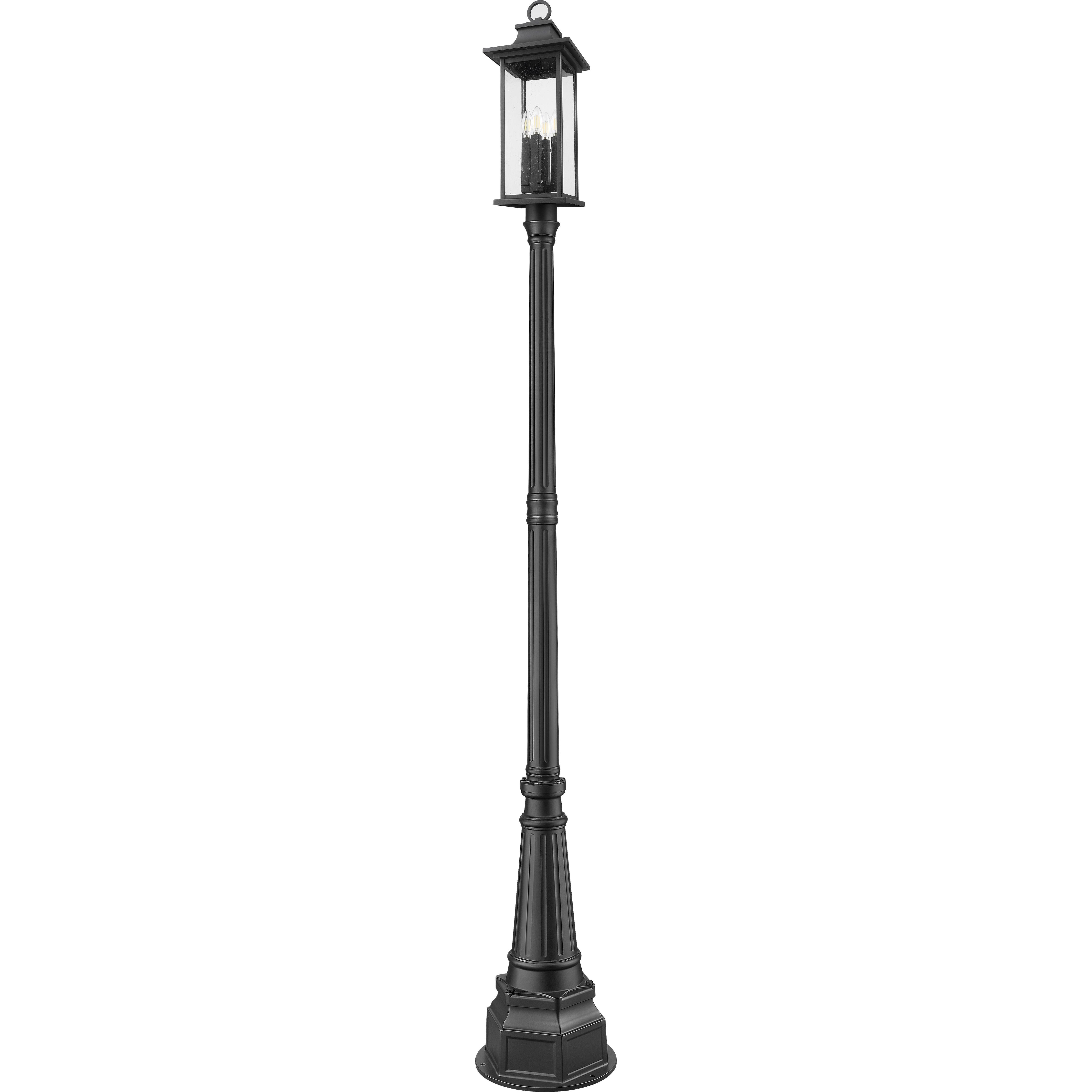 Tiberius 4-Light Outdoor Post Mounted Fixture