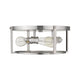 Halcyon 3-Light Flush Mount