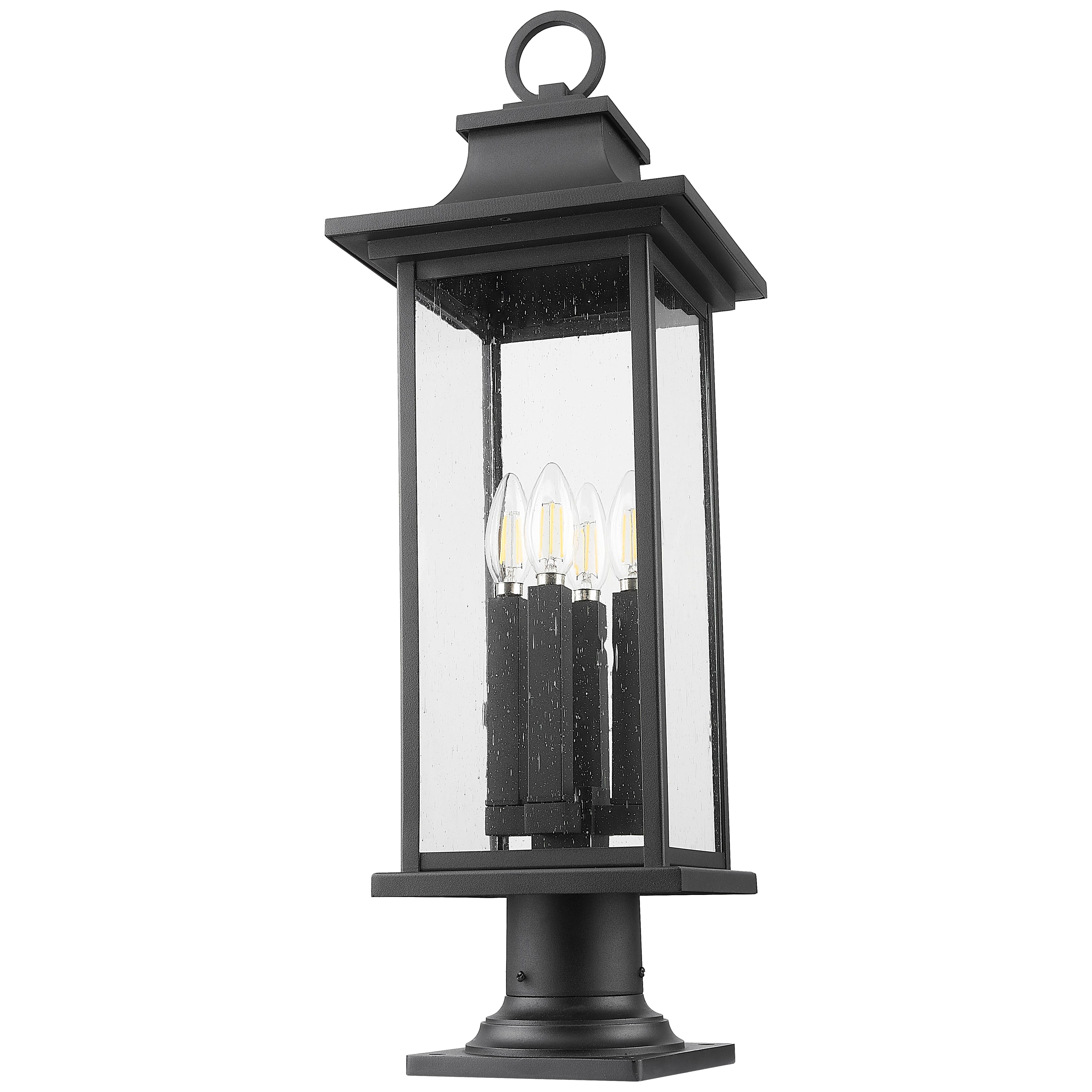 Tiberius 4-Light Outdoor Pier Mounted Fixture