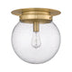Calhoun 1-Light Flush Mount