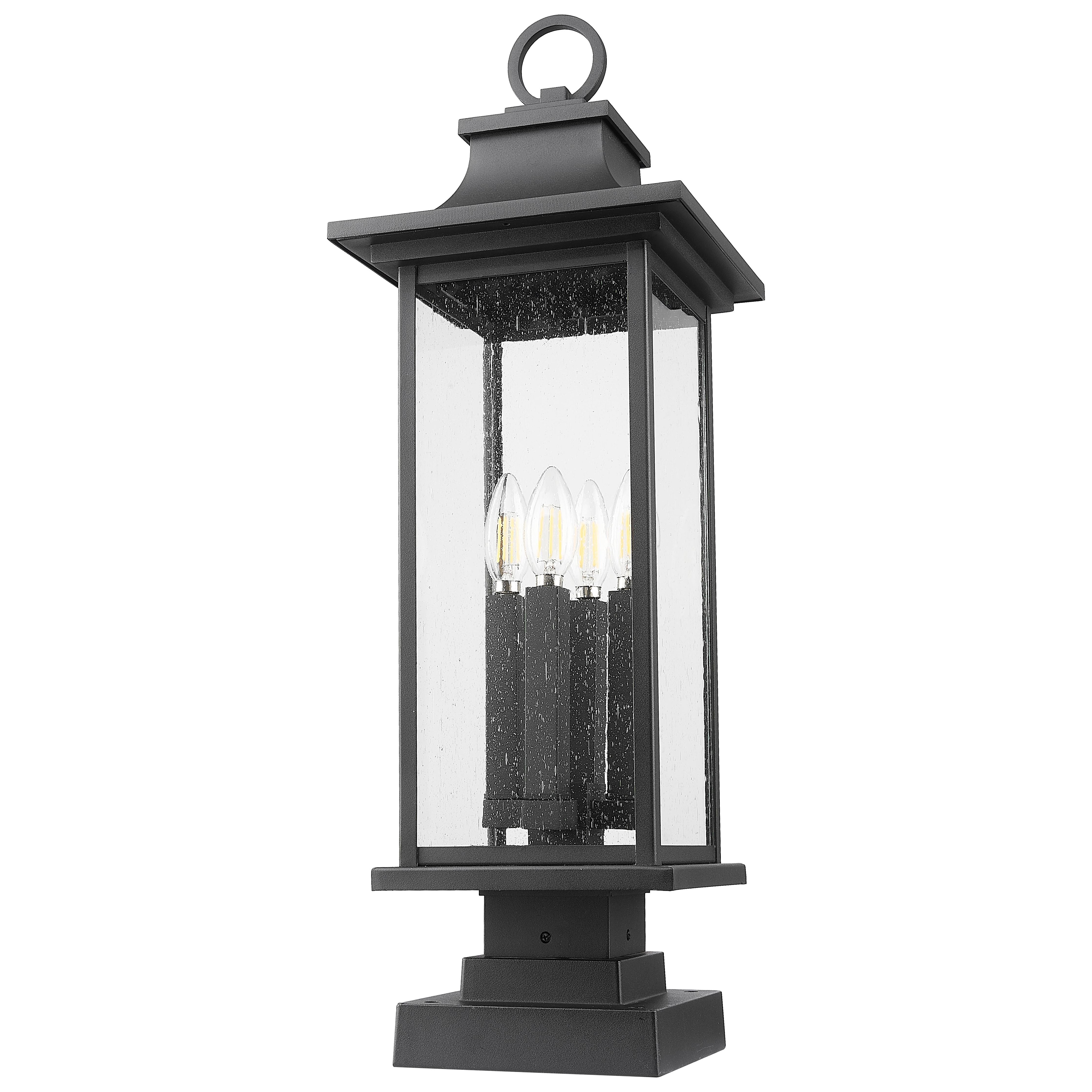 Tiberius 4-Light Outdoor Pier Mounted Fixture