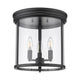 Thayer 3-Light Flush Mount