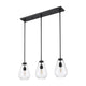 Z-Lite - Ayra 3-Light Linear Chandelier - Lights Canada