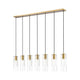Alton 7-Light Linear Chandelier
