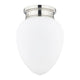 Gideon 1-Light 10" Flush Mount