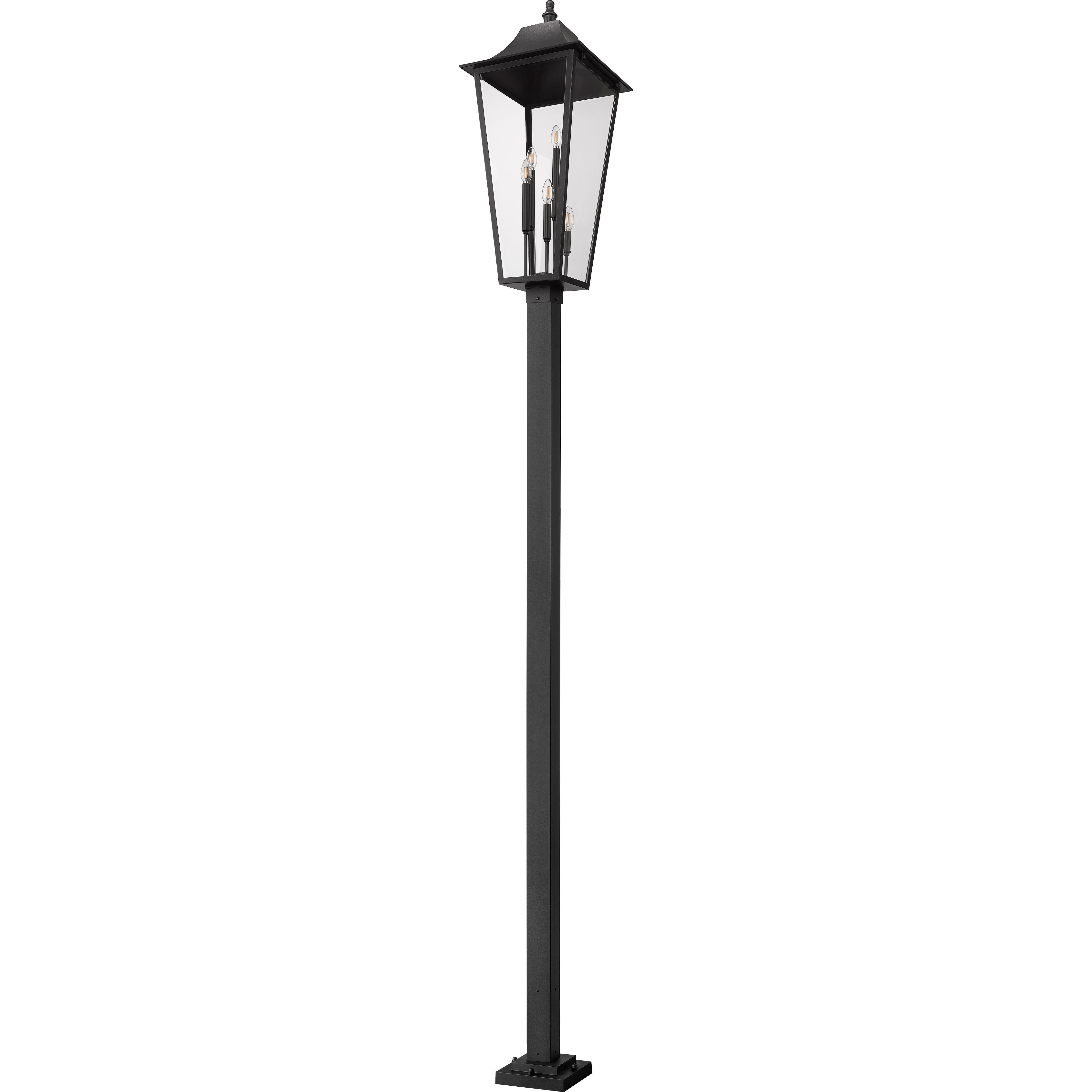 Gannon 5-Light Outdoor Post Mount Fixture