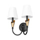 Claudelle 2-Light Wall Sconce
