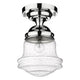 Vaughn 1-Light 10" Flush Mount