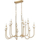 Allistair 12-Light Linear Chandelier