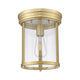Thayer 1-Light Flush Mount