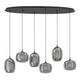 Larva 6-Light 3CCT LED Pendant