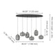 Larva 6-Light 3CCT LED Pendant