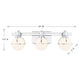 Pierce 3-Light Vanity Light