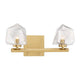 Castello 2-Light Bathroom Vanity Light