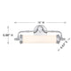 Keller 18" LED Bathroom Vanity Light