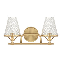 Candler 2-Light Bathroom Vanity Light