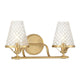 Candler 2-Light Bathroom Vanity Light