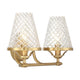 Candler 2-Light Bathroom Vanity Light