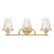 Candler 3-Light Bathroom Vanity Light