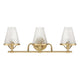 Candler 3-Light Bathroom Vanity Light