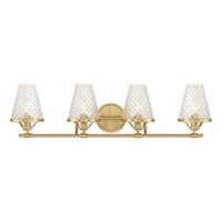 Candler 4-Light Bathroom Vanity Light