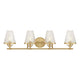 Candler 4-Light Bathroom Vanity Light