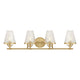 Candler 4-Light Bathroom Vanity Light