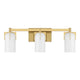 Caldwell 3-Light Bathroom Vanity Light