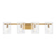 Genry 4-Light Bathroom Vanity Light