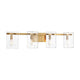 Genry 4-Light Bathroom Vanity Light