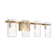 Genry 4-Light Bathroom Vanity Light