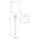 Ava 1-Light Wall Sconce