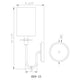 Ella 1-Light Wall Sconce