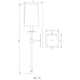 Camila 1-Light Wall Sconce