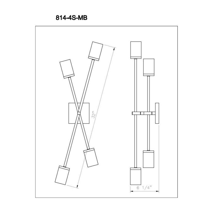 Calumet 4-Light Wall Sconce