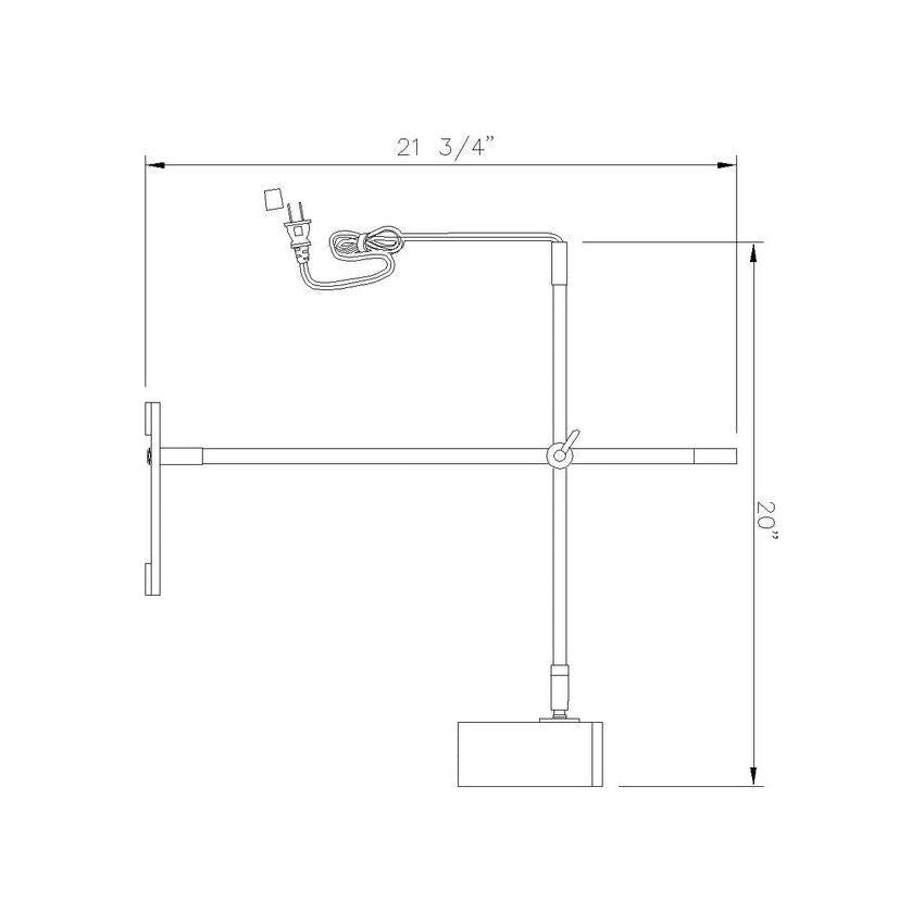 Z-Lite - Calumet 1-Light Table Lamp - Lights Canada