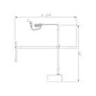 Z-Lite - Calumet 1-Light Table Lamp - Lights Canada