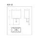 Saxon 1-Light Wall Sconce